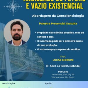 PALESTRA | Ansiedade de Futuro e Vazio Existencial (18/04/2026)